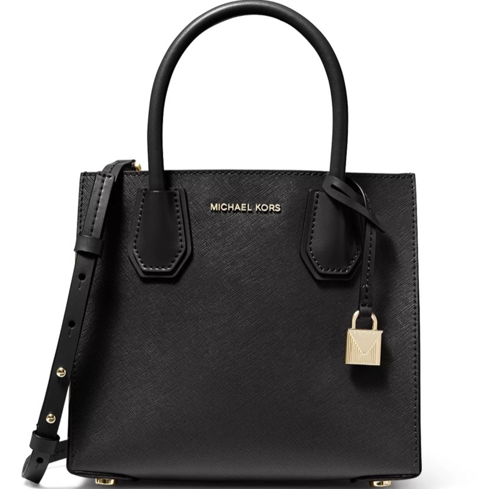 Black Michael Kors Merer Bag